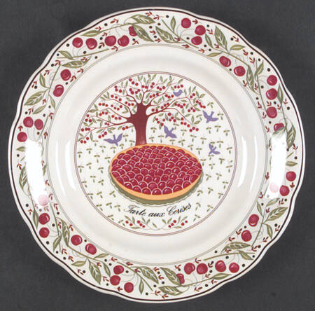 Les Tartes Salad/Dessert Plate