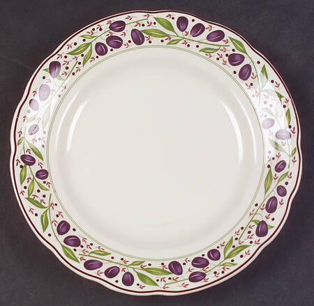 Les Tartes Salad/Dessert Plate