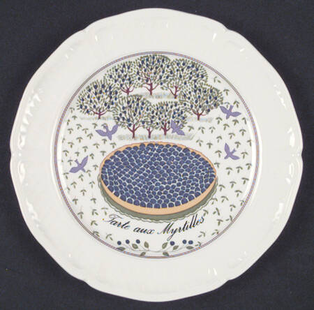 Les Tartes Canape Plate