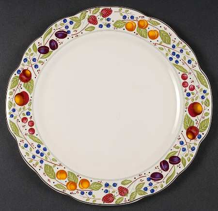 Les Tartes Handled Cake Plate