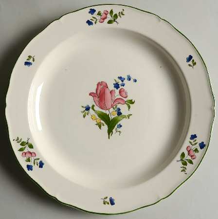 Lorraine Rose Green 12" Chop Plate (Round Platter)