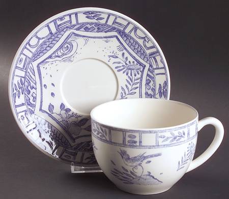 Oiseau Bleu Jumbo Cup & Saucer Set