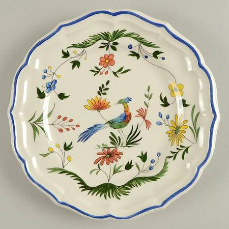 Oiseaux de Paradis Luncheon Plate