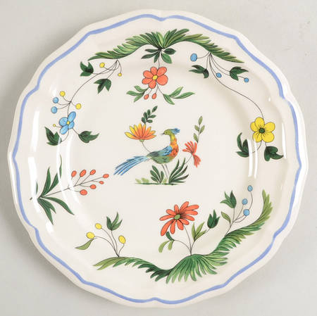 Oiseaux de Paradis Canape Plate