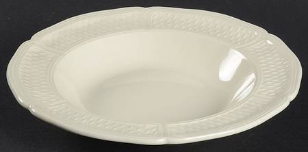Pont Aux Choux (Cream) Rim Soup Bowl