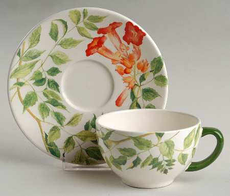 Ramades Flat Cup & Saucer Set