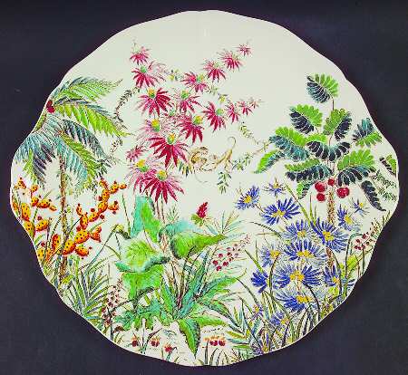 Tamarin Handled Cake Plate