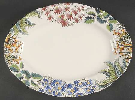 Tamarin 15" Oval Serving Platter