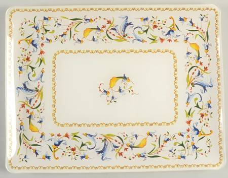 Toscana 14" Acrylic Rectangular Tray