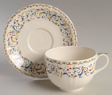 Toscana Jumbo Cup & Saucer Set