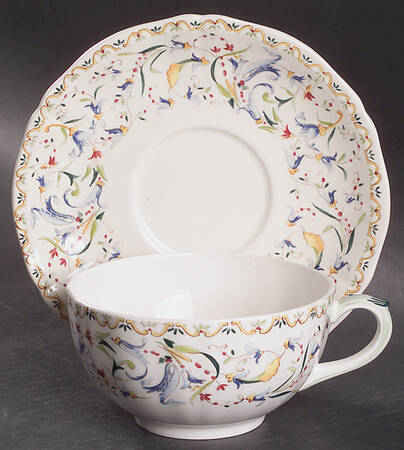 Toscana Breakfast Cup & Saucer Set