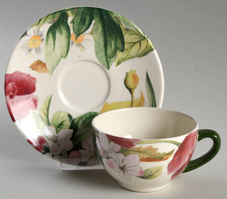 Volupte Flat Cup & Saucer Set