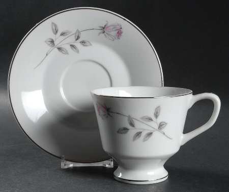Enchantment Footed Cup & Saucer Set