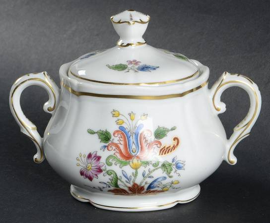 Ischia (Antico Doccia Shape) Sugar Bowl & Lid