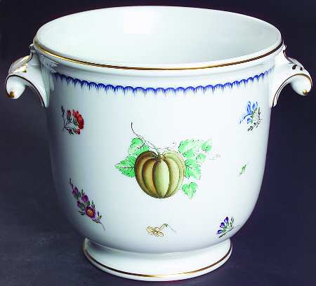 Italian Fruits (Antico Doccia) Large Cachepot