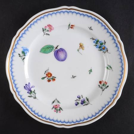 Italian Fruits (Antico Doccia) Salad/Dessert Plate