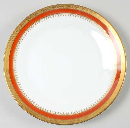 Regal Orange Salad Plate