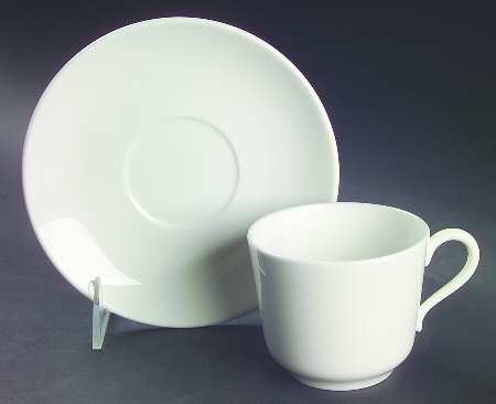 Flat Cup & Saucer Set