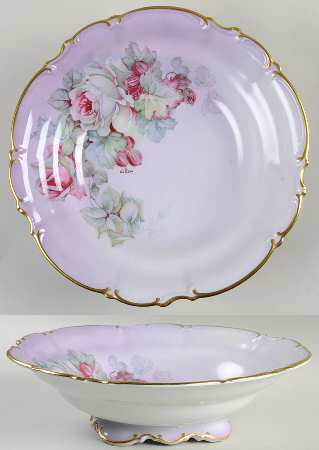Imperial Purple 10" Round Vegetable Bowl by Parbus