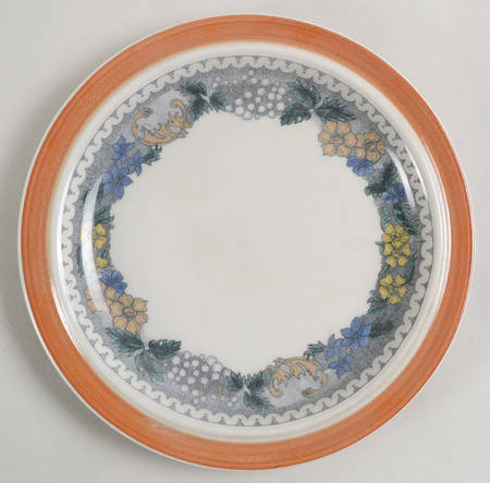 Burgund Salad Plate