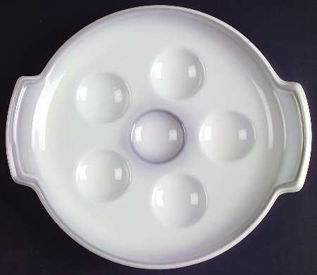 Lorraine 6 Hole Escargot/Snail Dish