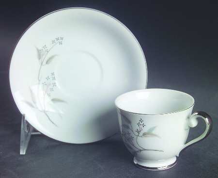 Alyson Footed Demitasse Cup & Saucer Set