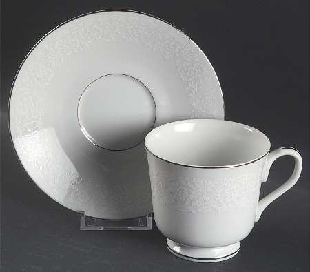 Concerto Footed Cup & Saucer Set