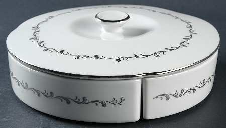 Ebb Tide 3 Section Candy & Lid