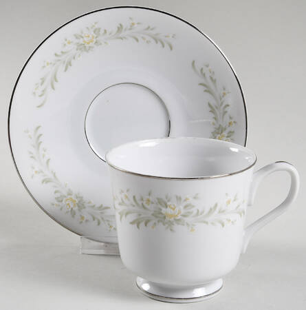 Rhapsody Footed Cup & Saucer Set