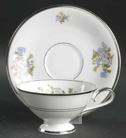 Romance Footed Cup & Saucer Set
