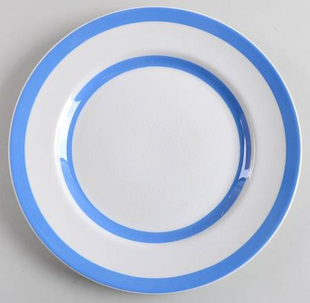 Cornish Blue White (Shield and TG Green) Luncheon Plate