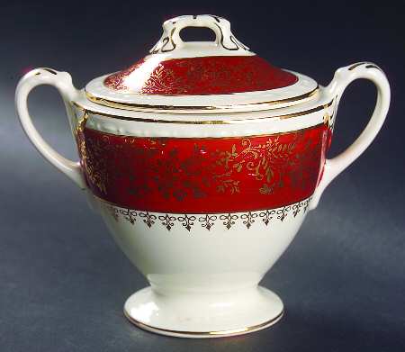 GRG1 Sugar Bowl & Lid by Georgian China