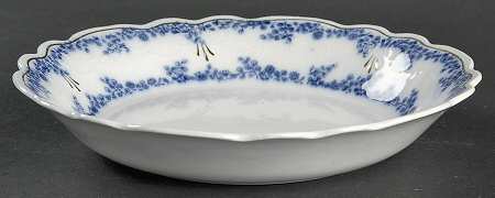 Aldine (Flow Blue) Coupe Soup Bowl