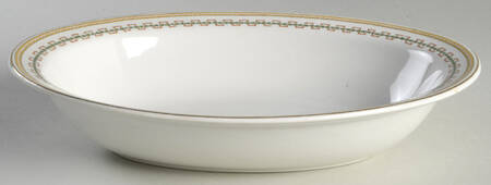 Algeria 9" Oval Vegetable Bowl