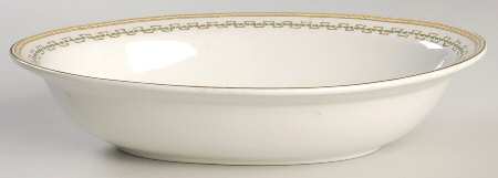 Algeria 8" Oval Vegetable Bowl