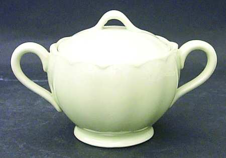 Almond Sugar Bowl & Lid
