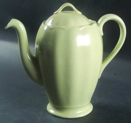 Almond Coffee Pot & Lid