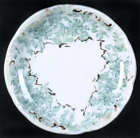 Antique Green Butter Pat