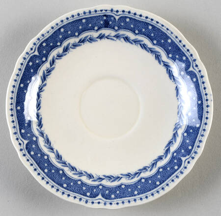 Avon Blue (Earthenware) Saucer for Flat Cup