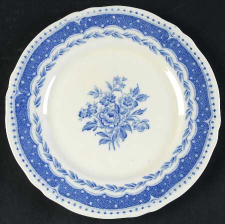 Avon Blue (Earthenware) Salad Plate