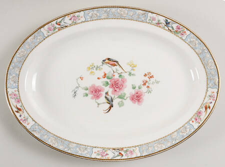 Baroda 13" Oval Serving Platter