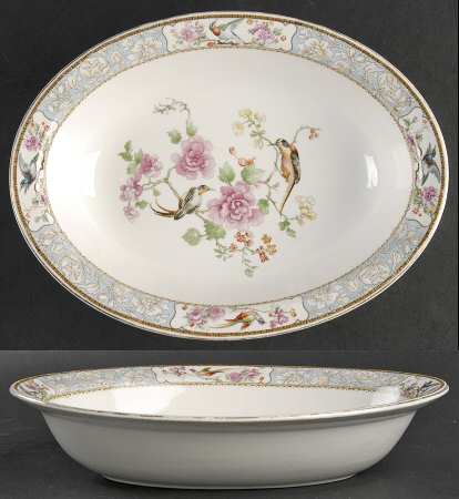 Baroda 10" Oval Vegetable Bowl