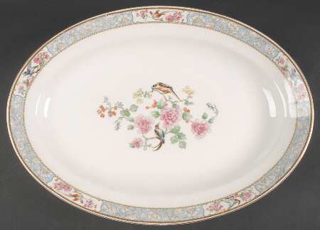 Baroda 16" Oval Serving Platter