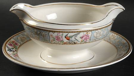 Baroda Gravy Boat with Attached Underplate