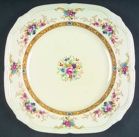 The Beatrice Square Luncheon Plate