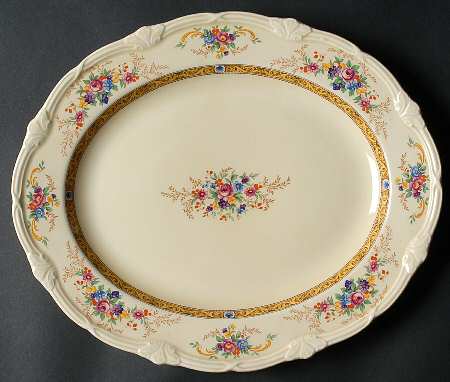 The Beatrice 12" Oval Serving Platter