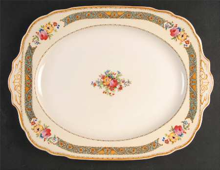 The Charmian 14" Oval Serving Platter