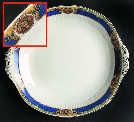 Chelmsford Handled Cake Plate