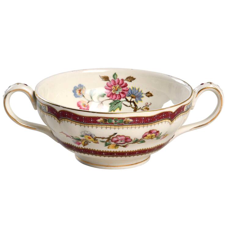 Connaught Footed Cream Soup Bowl