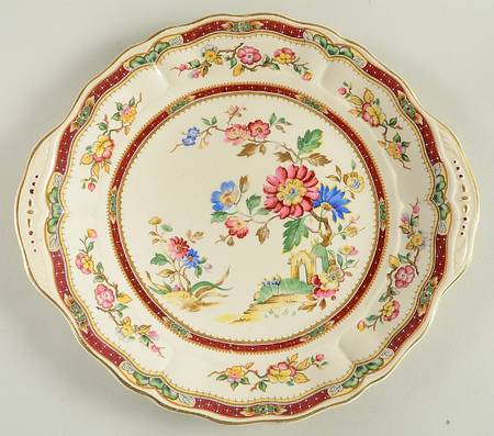 Connaught Handled Cake Plate